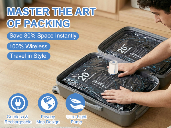 Vacuum Seal Bags for Clothing Travel