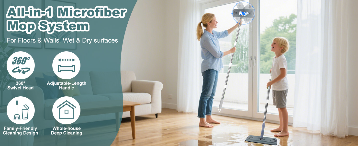 mops for floor cleaning