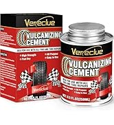 Chemical Vulcanizing Cement, All Purpose Tire Repair Vulcanizing Cement, Clear Rubber Cement Tire...