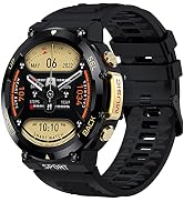 Smart Watch Bluetooth Call Heart Rate Sleep Blood Pressure 400mAh Large Battery Fitness Tracker W...