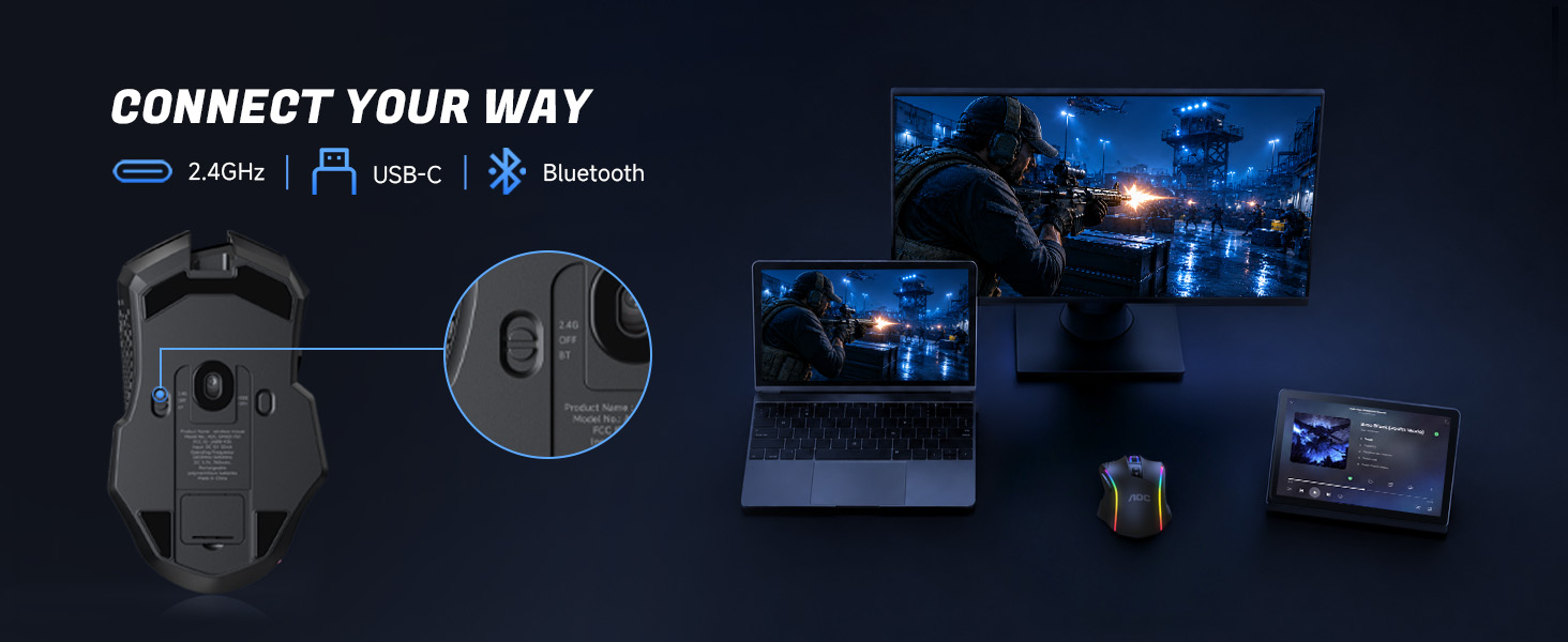 3 connection ways