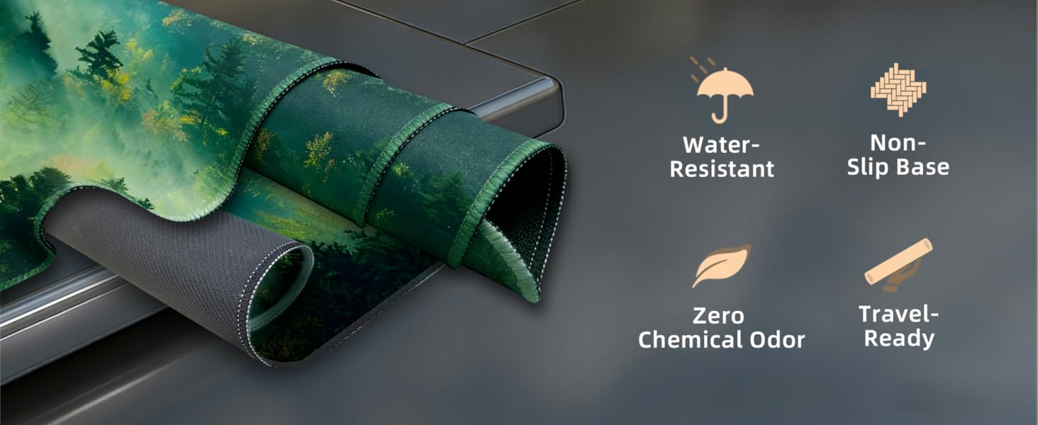 Green Forest Mouse Pad