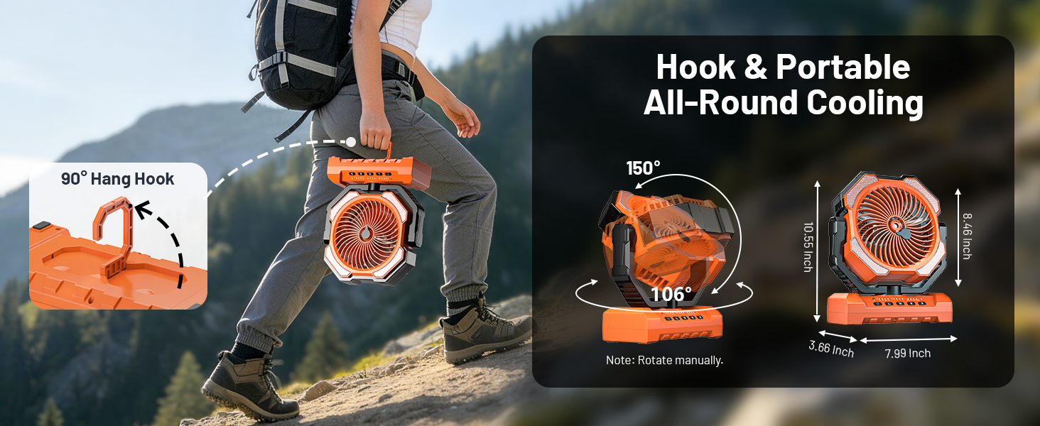 mist fan portable