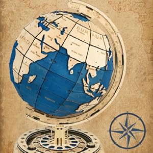 ROKR 3D wooden puzzle for adults world globe