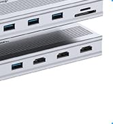 usbc c docking station triple monitors