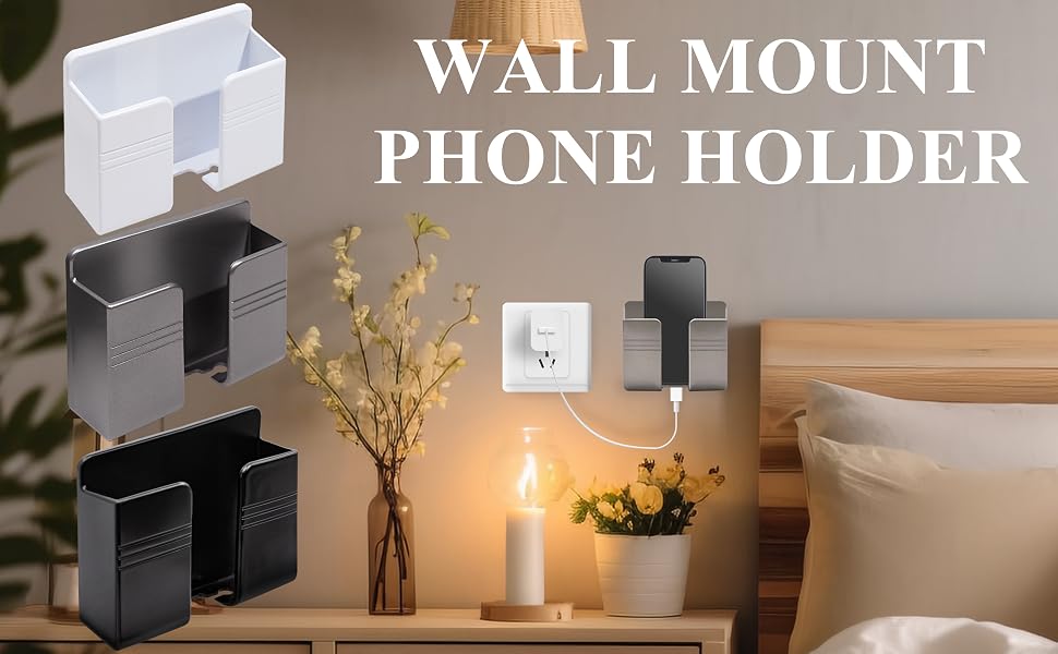 Wall Mount Phone Holder