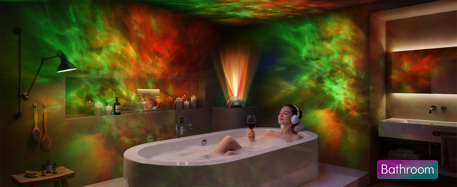 star projector for bathroom