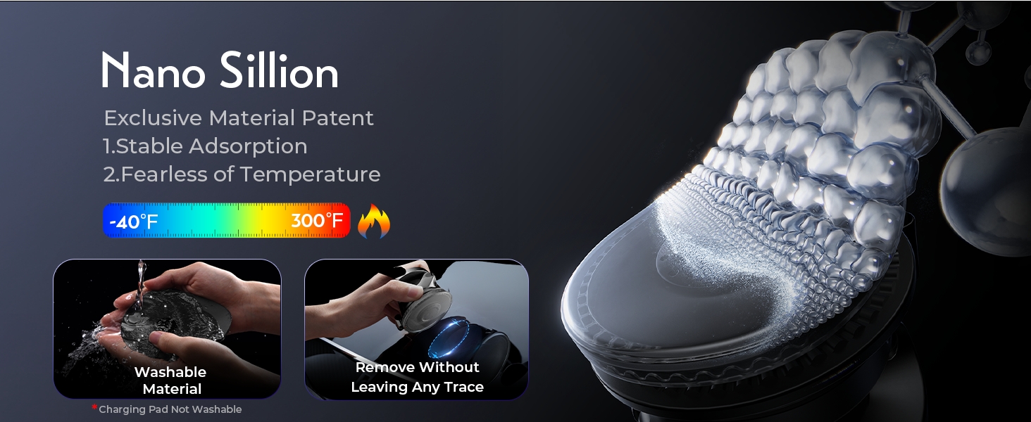 LISEN 15W Magsafe Car Mount Charger