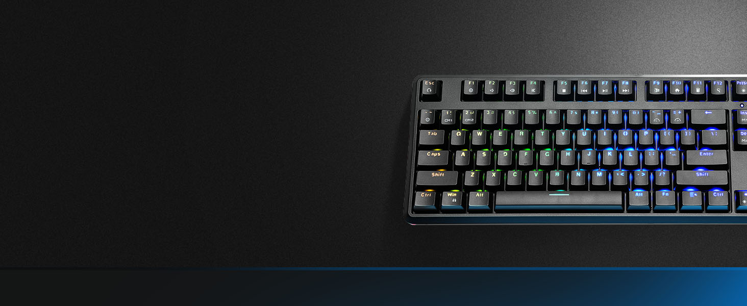 Full-Size 104-Key Competitive Layout