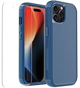 droperprote for iPhone 15 Pro Case with Tempered Glass Screen Protector 3 in 1 Heavy Duty Rugged ...