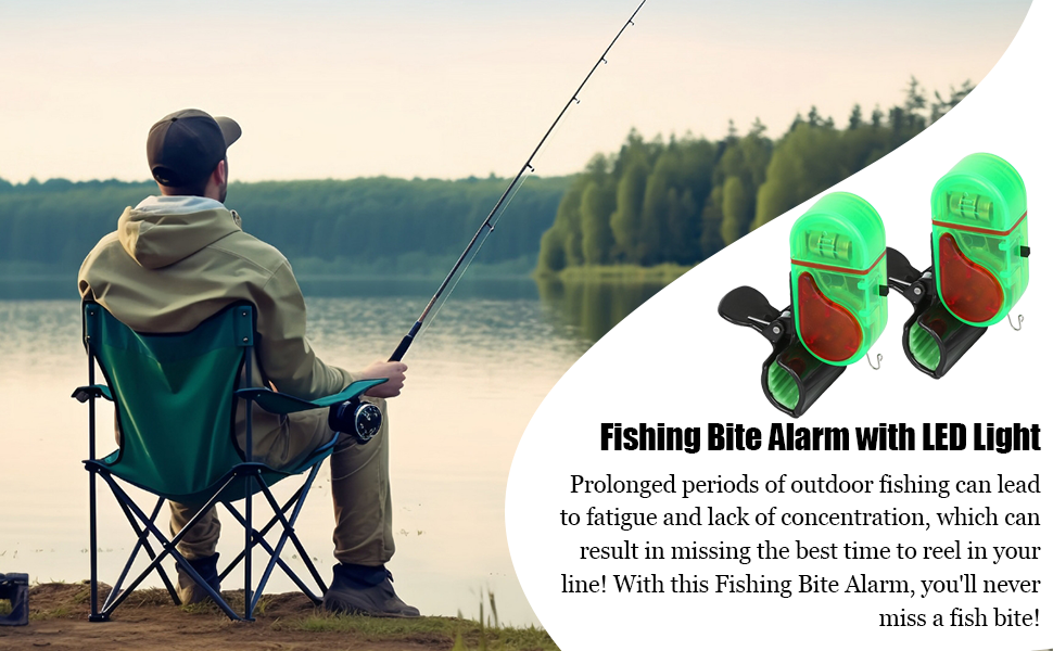 fishing bite alarm with led light fish bite alarm fishing alarm 
