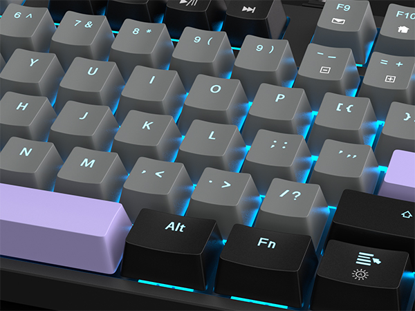 Shine-through Keycaps