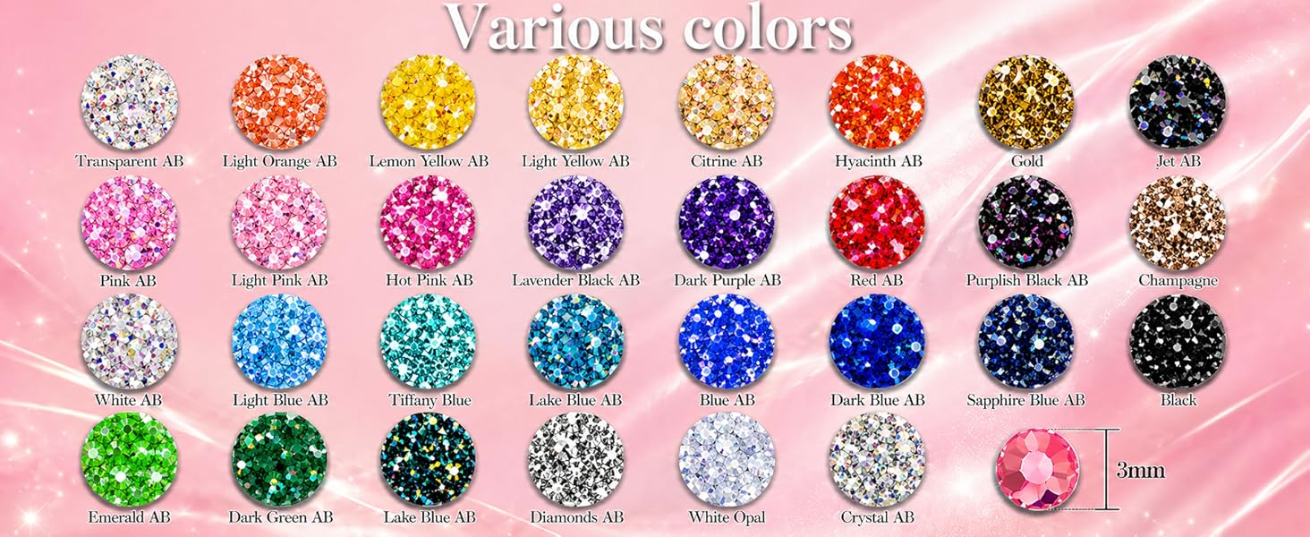 rhinestones for bedazzling