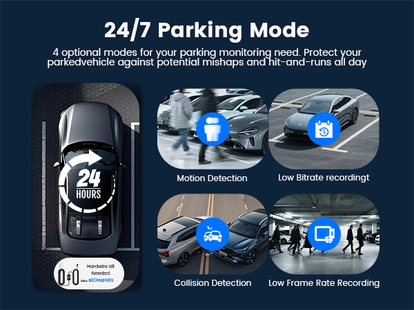 24/7 Parking Mode