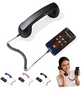 Retro Phone Handset, Retro Phone Handset for Phone, Type-C Retro Telephone Wired Handsets Style L...