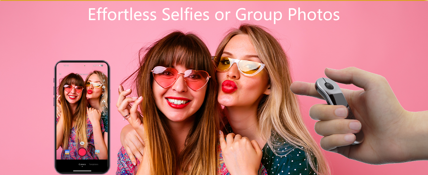 Effortless Selfies or Group Photos