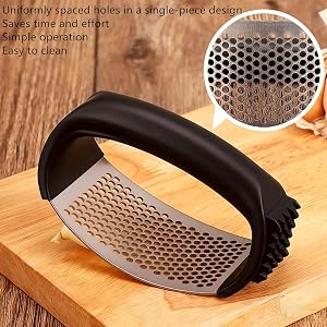 Stainless Steel Garlic Press