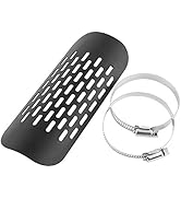 Universal Metal Exhaust Heat Shield Automotive, Motorcycle Motorbike Exhaust Muffler Pipe Heat Sh...
