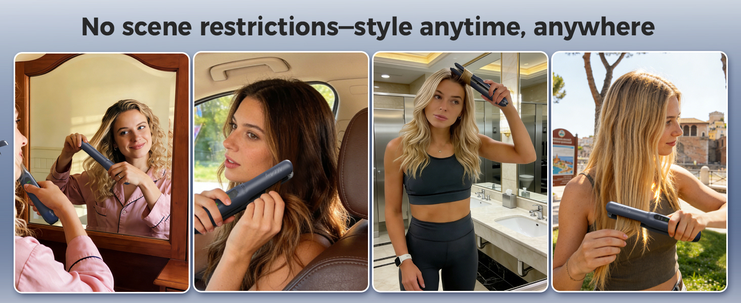 portable hair straightener cordless hair straightener wireless straightener hair rechargeable