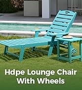Hdpe lounge chair