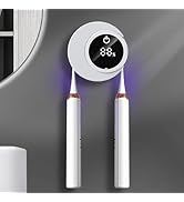 Smart Toothbrush Holder, Toothbrush Cleaner Box with 2 Toothbrush Slots, Portable Travel Home Too...