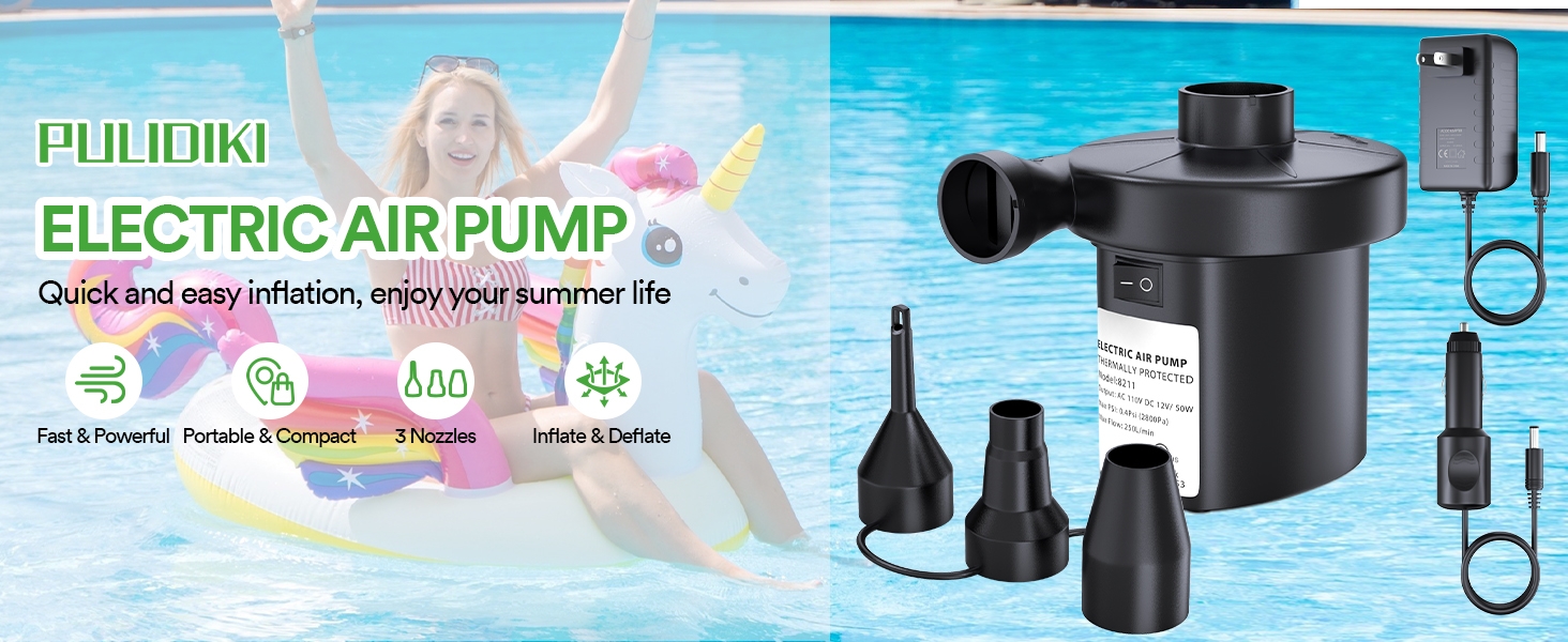 Electric Air Pump for Inflatables