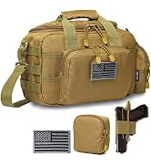 DBTAC DO MORE &amp; BE MORE Gun Case Bag Small | Tactical 2-Pistol Bag Handgun Duffle Bag with Lockab...