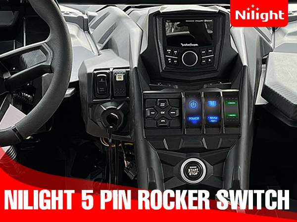 5PIN Rocker Switch