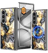 Meshine for Galaxy Z Fold 7 Case,[Compatible with MagSafe][Hinge Protection][Built-in Screen Prot...
