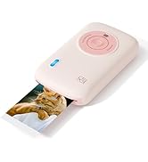 HPRT CP2100 Portable Photo Printer for iPhone &amp; Android | 2x3 Mini Instant Color Picture Printer ...