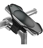 Bone Bike Tie 5 Pro, Bike Phone Mount for Stem, Scratch-Free Silicone Holder with Anti-Slip &amp; Sho...