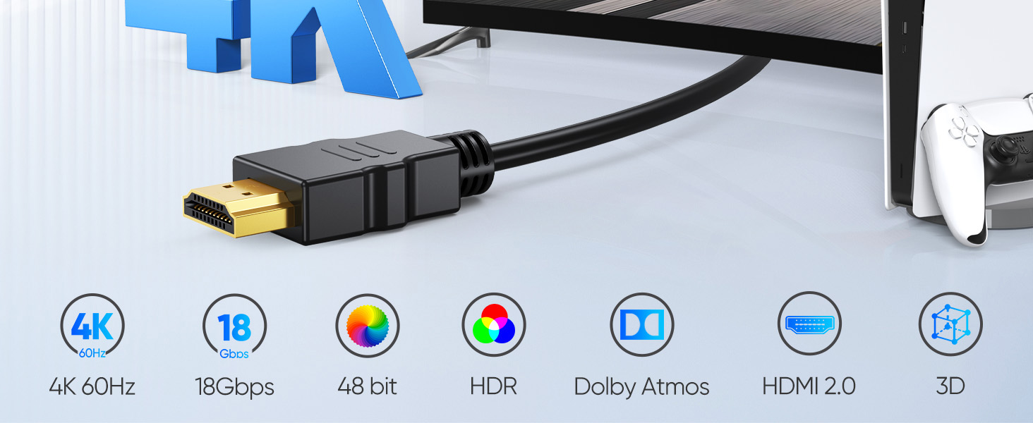 hdmi cables 6ft