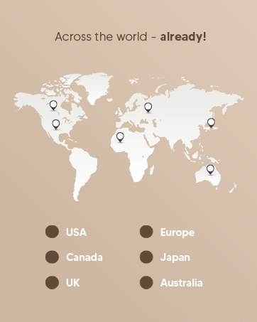 Utopia Care Global Reach, across the world - already