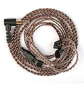 KZ AS10 Earphones IEM Cable, 1.2M Long in Ear Monitor Cable, CCA Original Replacement OFC Earbuds...