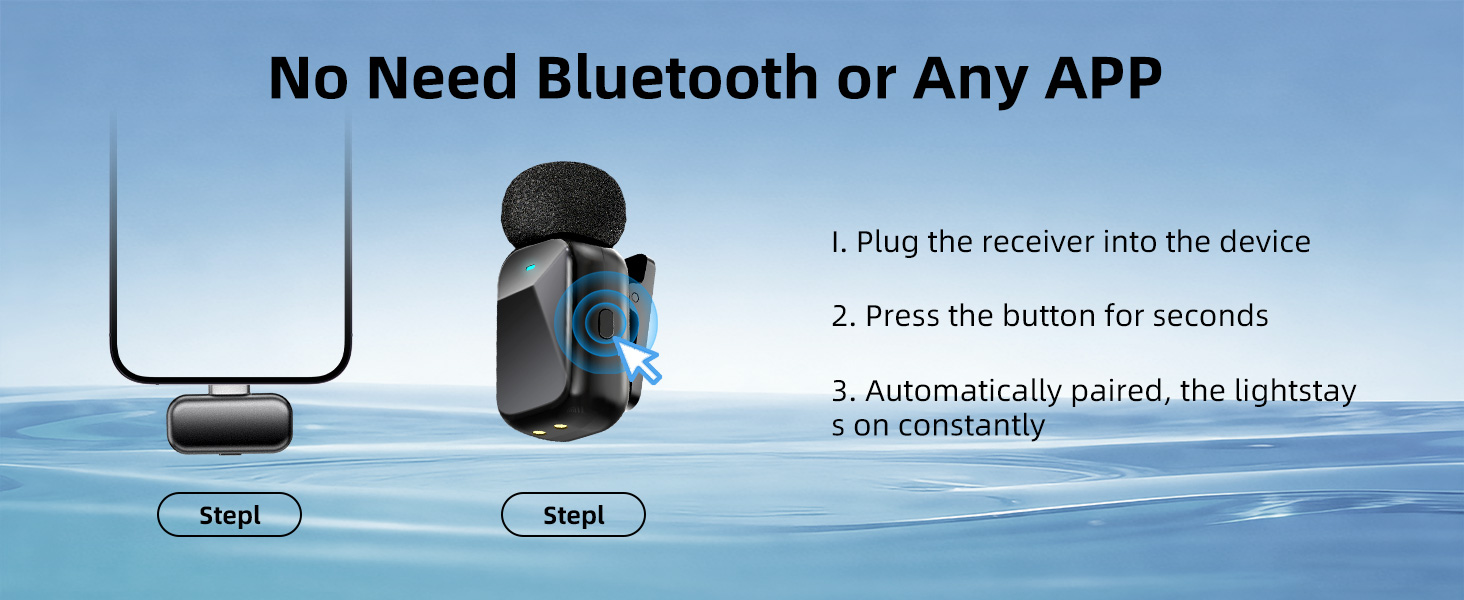 No Need Bluetooth or Any APP