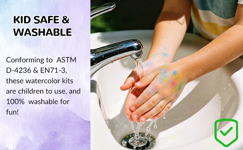 KID SAFE &amp; WASHABLE