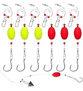 Dovesun Fish Finder Rig with Float 20.5" Surf Fishing Rigs 90LB Surf Fishing Tackle for Shark Blu...