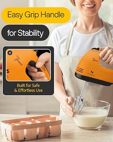 hand mixer electric handheld prime cooking baking whisk hookbeaters kitchen bake