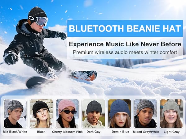 bluetooth beanie hat