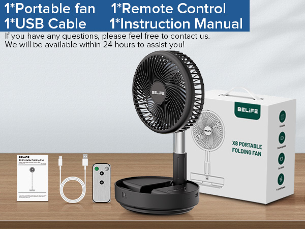 Rechargeable Fan