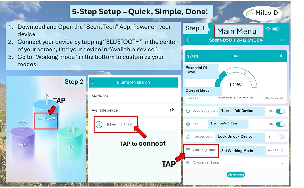waterless diffusers for home essential oil diffuser large room aromatherapy diffusers scent machine