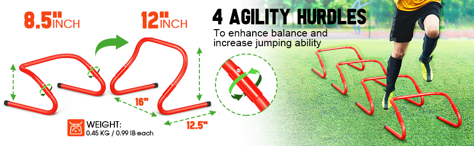hurdles training equipment