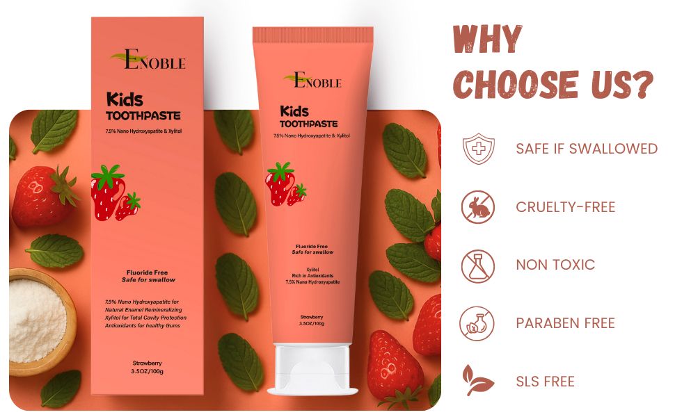 Kids Toothpaste - Strawberry