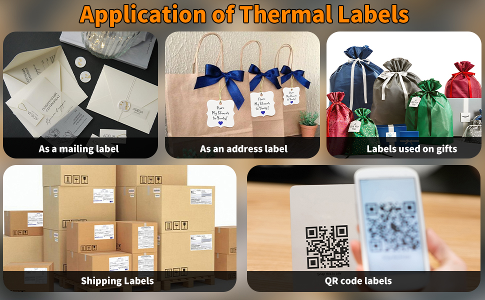 shipping label