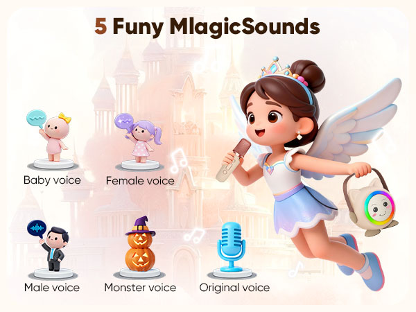 Mini Karaoke Machine Toy for Kids
