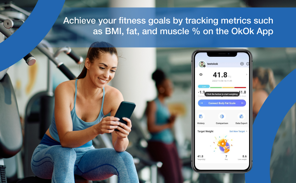 Bathroom Scale for Everyday Wellnes, Smart Scale for Smarter Health, digital scales for body weight