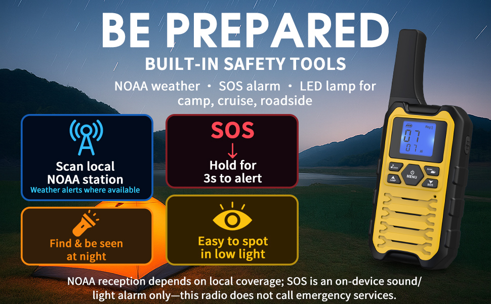 long range walkie talkies