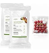 Vachacker 30 Pack Reusable Vacuum Sealer Bags with Valve, 8"x8" BPA Free Replacement Bags for Han...
