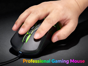7D RGB Gaming Mouse with 4 level DPI for PC Gamer Xbox PS4 PS5 Users