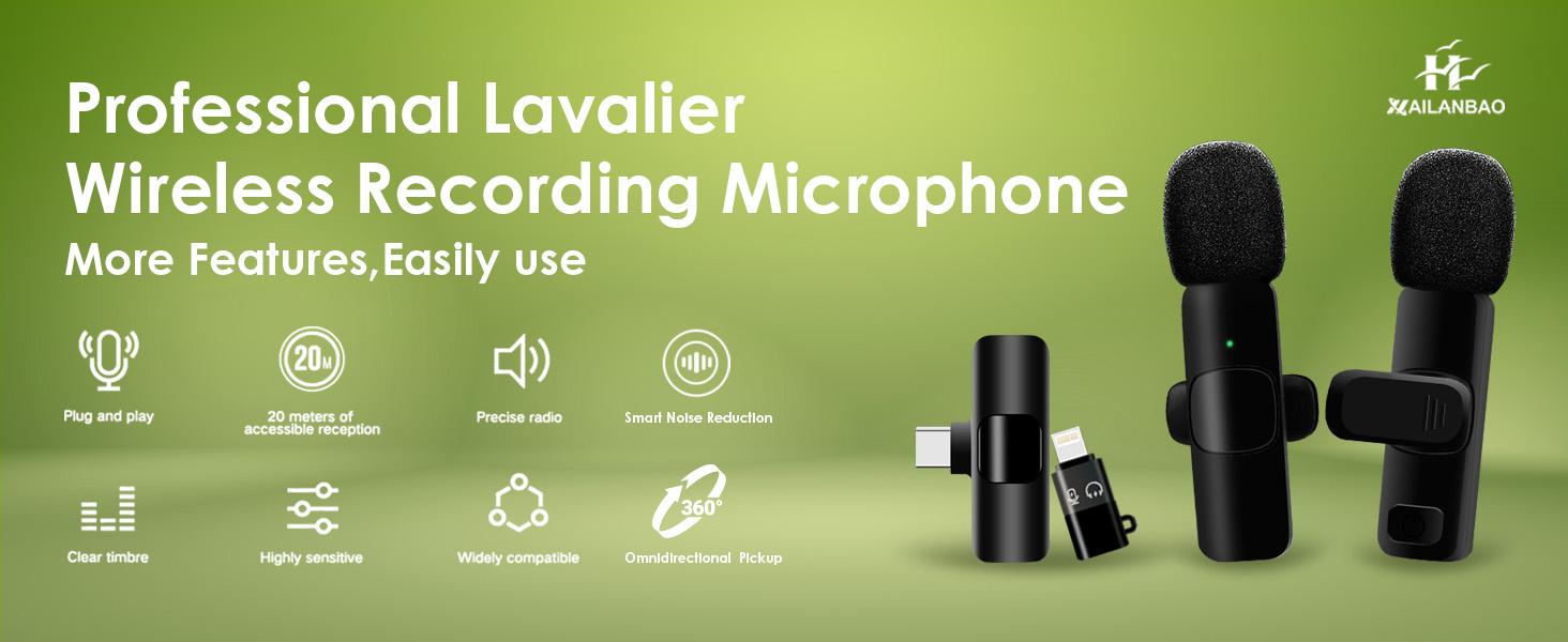 Wireless Lavalier Microphone